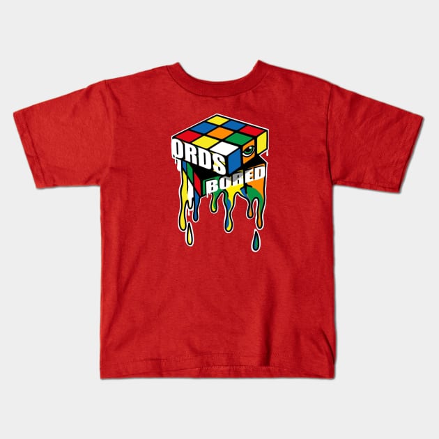 Mind Melt Kids T-Shirt by The Bored Room